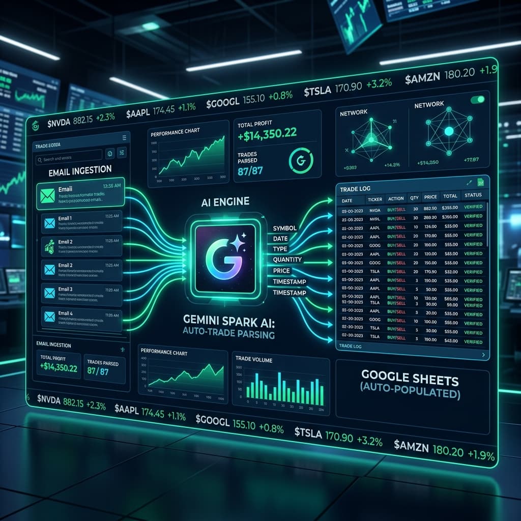 How Gemini Spark Cut My Google Sheet Trade Entry by Over 90 Percent